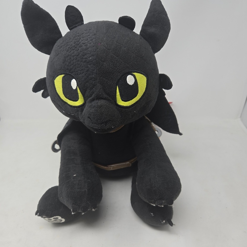 Build-A-Bear Toothless Plush DreamWorks How to Train Your‎ Dragon Night Fury 15"